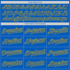 Custom 3D Pattern Design Ukrainian Flag And Coat Of Arms Of Ukraine Authentic Baseball Jersey