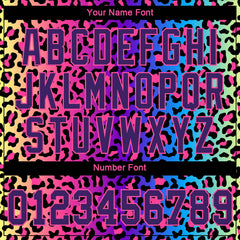 Custom 3D Pattern Design Leopard Performance T-Shirt