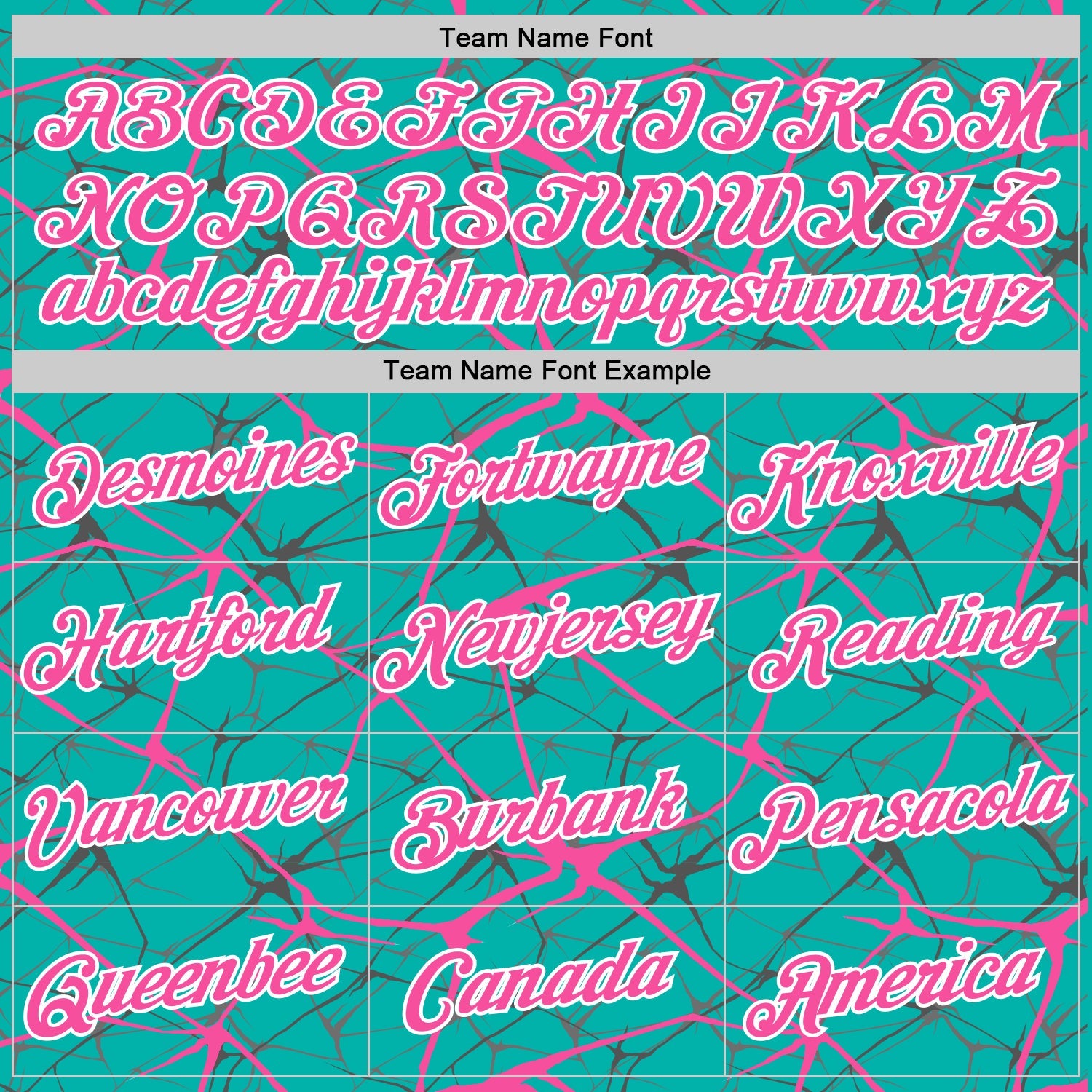 Custom Aqua Pink Gray-White Abstract Network Crackle Performance T-Shirt