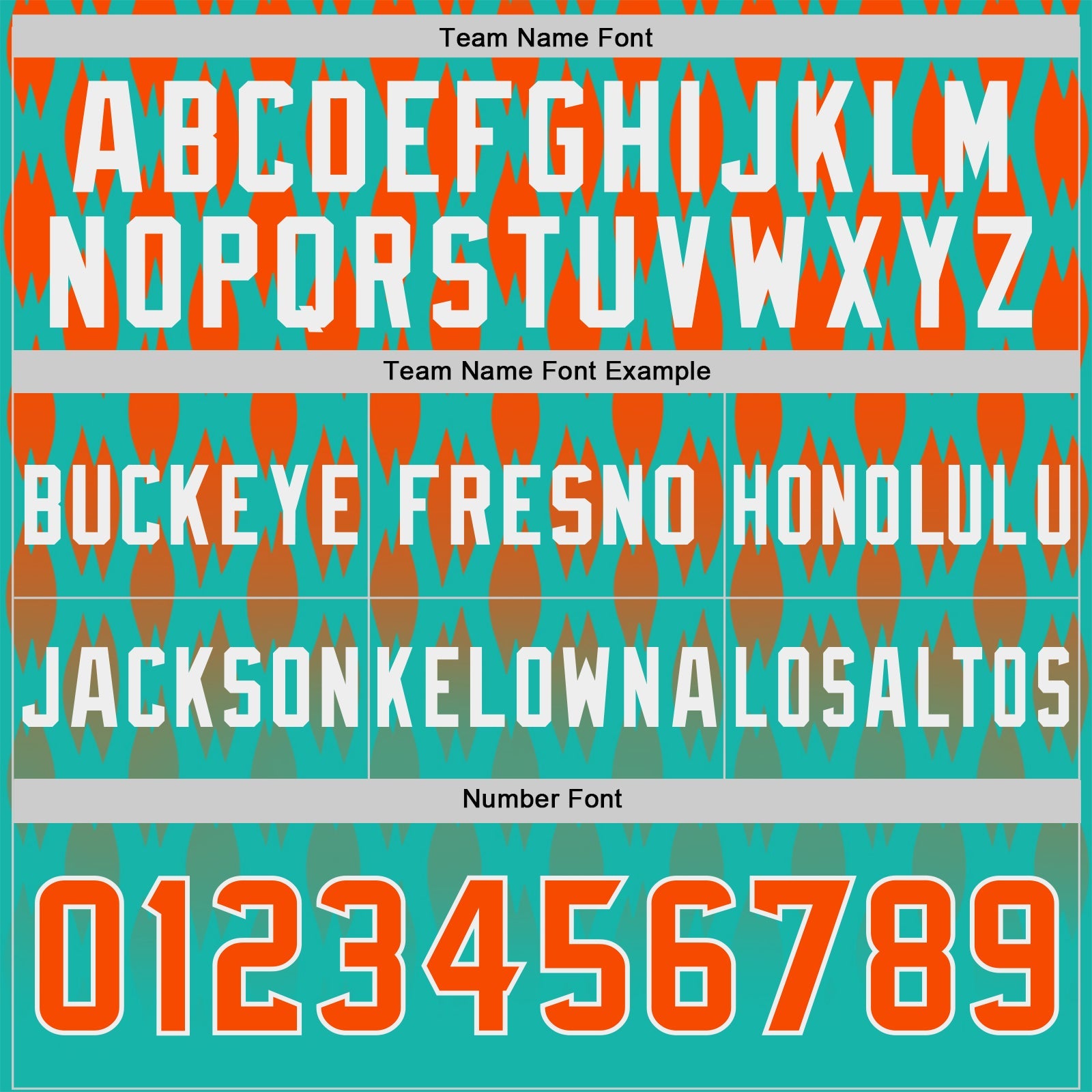 Custom Aqua Orange-White Authentic Geometric Pixel Grid Fade Football Jersey