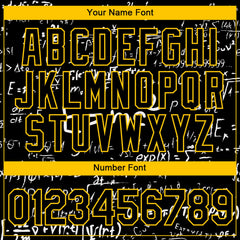Custom 3D Pattern Design Math Performance T-Shirt
