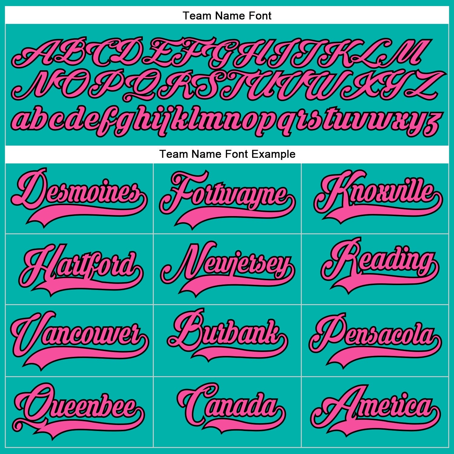 Custom Aqua Pink-Black Hockey Lace Neck Jersey